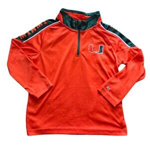 Miami Hurricane's Toddler Pullover Size 5T